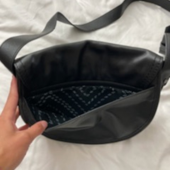 Lucky Brand studded leather and suede bag - Picture 6 of 9